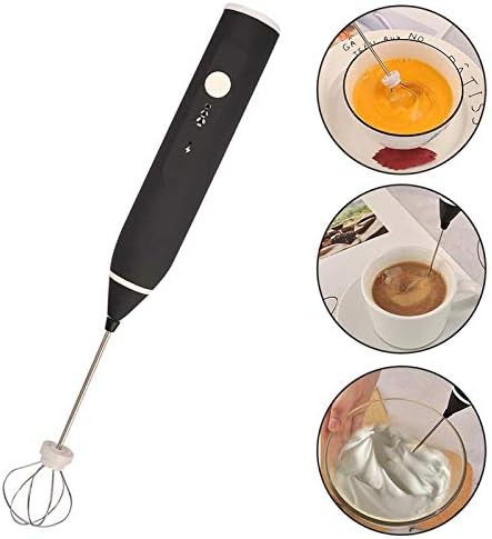 Electric Milk Frother & Hand Whisk ☕🍳