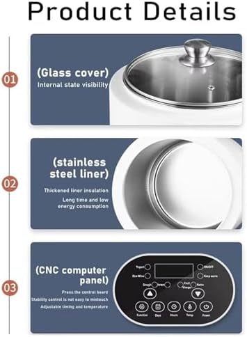 Home Yogurt Maker 🍶🕒 Automatic Fermentation Machine