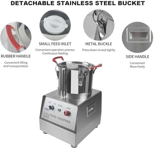 Electric Commercial Food Processor – Multi-Function Kitchen Appliance