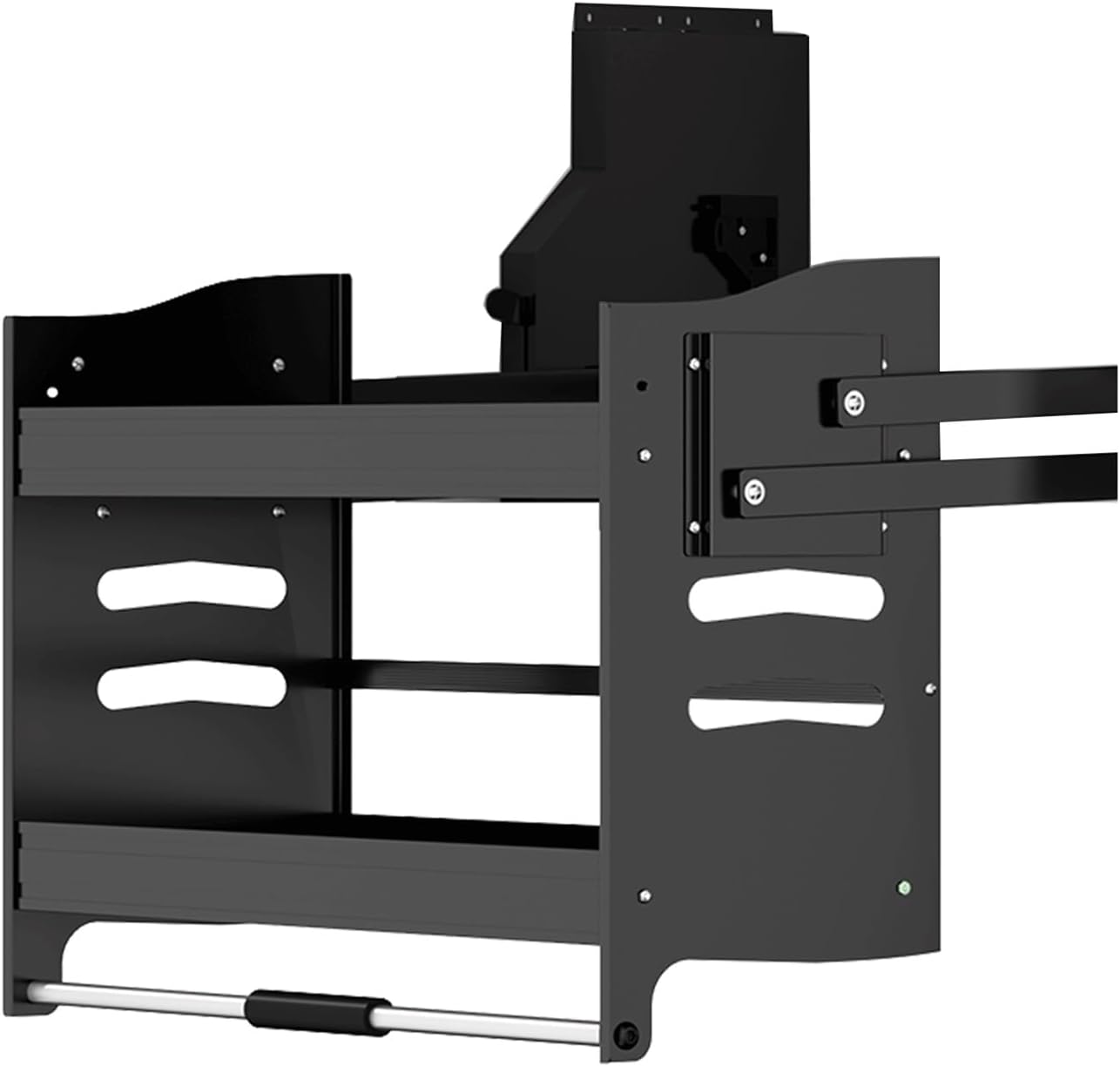 Pull-Down Kitchen Cabinet Organizer 🍽️🧰 Space-Saving Rack