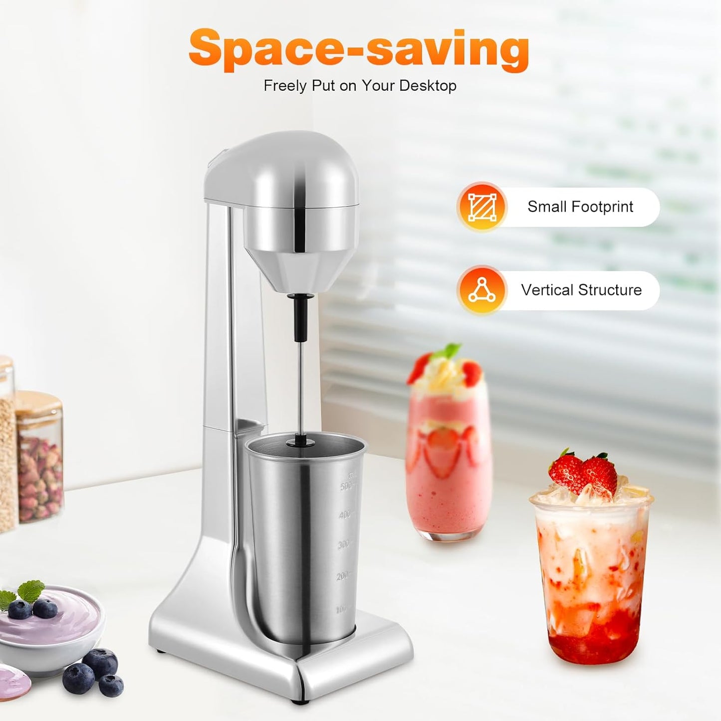 Electric Milkshake Mixer 🥤⚡