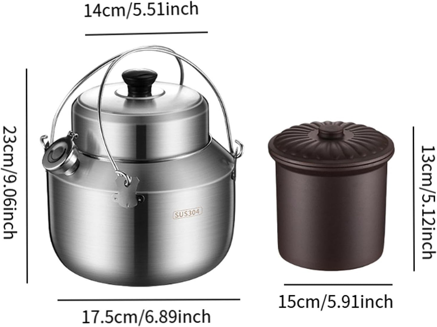 Electric Slow Cooker 🍲 Multi-Function Simmer Pot