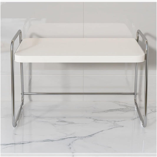 Stainless Steel Microwave Pull-Out Storage Rack 🍴🏡