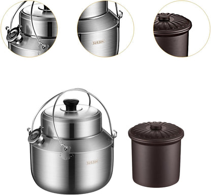 Electric Slow Cooker 🍲 Multi-Function Simmer Pot