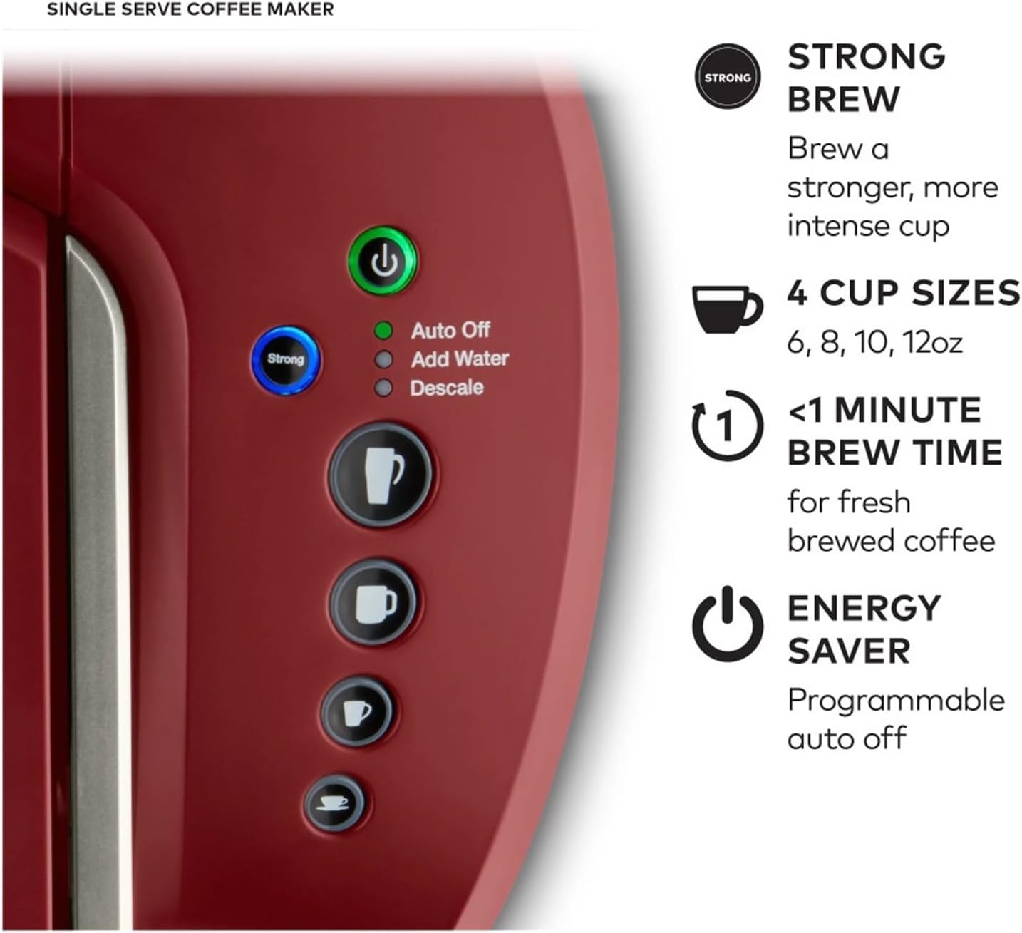 Single-Serve Coffee Machine – Compact Home Brew ☕🍫