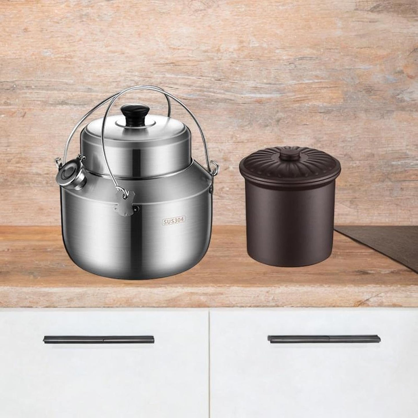 Electric Slow Cooker 🍲 Multi-Function Simmer Pot