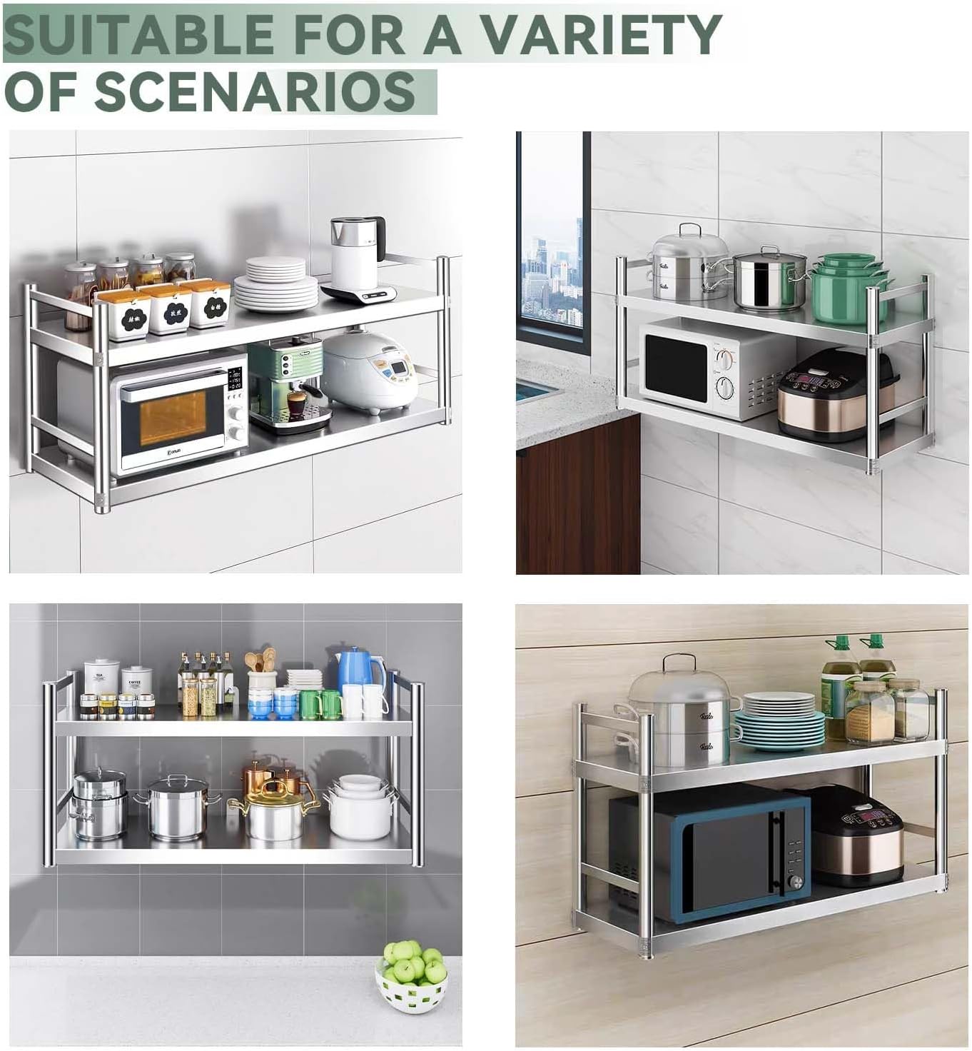 Stainless Steel Kitchen Work Table 🍴🏡 Heavy Duty Prep Table
